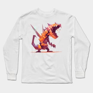 Picasso Style Monster Long Sleeve T-Shirt